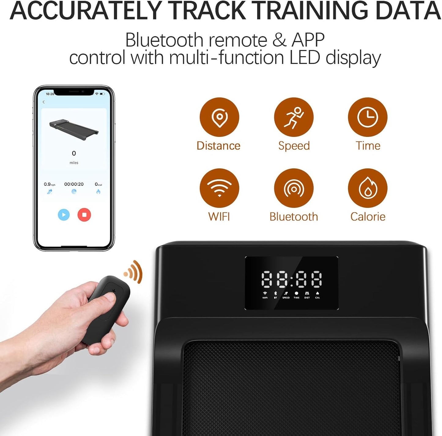 Walking Pad Compact Treadmill