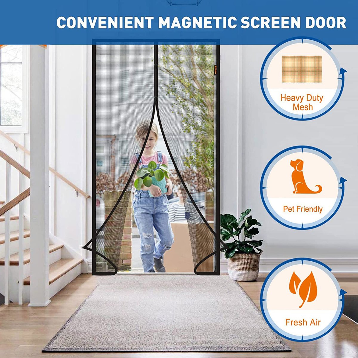 Magnetic Screen Door ﻿