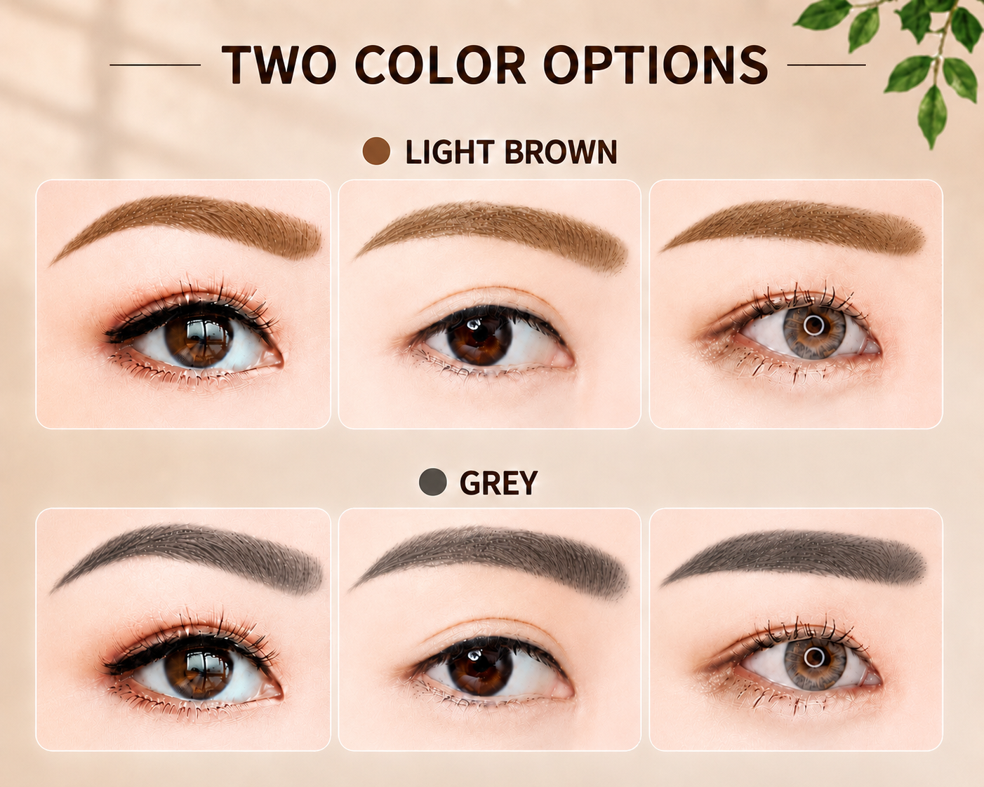 Two-color Brow Stamp Kit