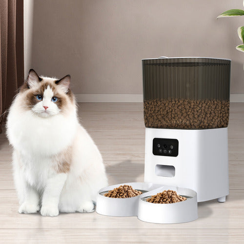 Automatic Cat Feeder with Wi-Fi & Camera