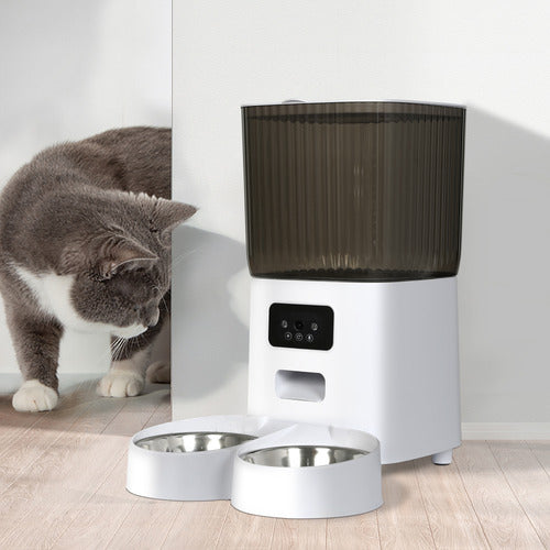 Automatic Cat Feeder with Wi-Fi & Camera