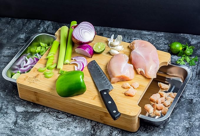 SlidePrep Cutting Board