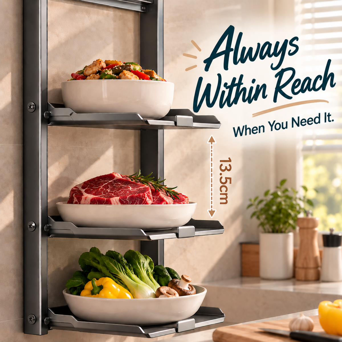 PrepFold Kitchen Rack