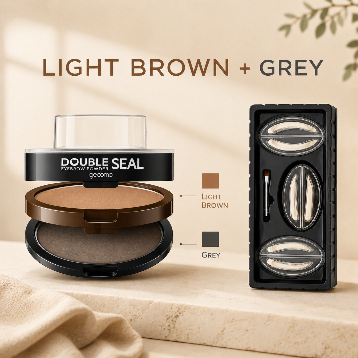 Two-color Brow Stamp Kit