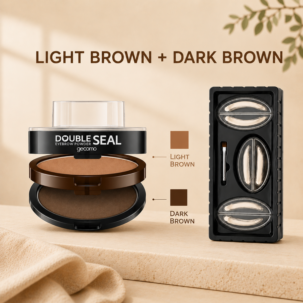Two-color Brow Stamp Kit