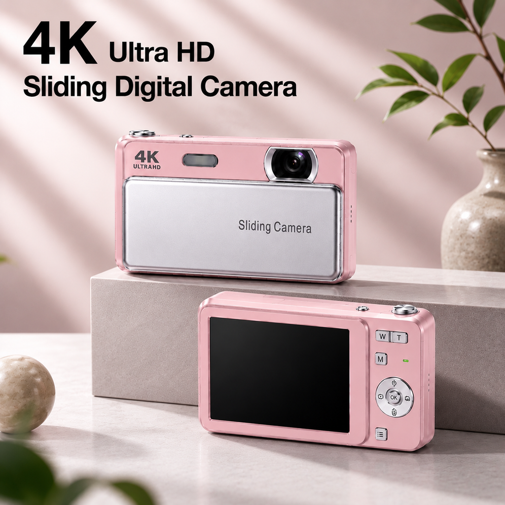 4K Ultra HD Sliding Digital Camera