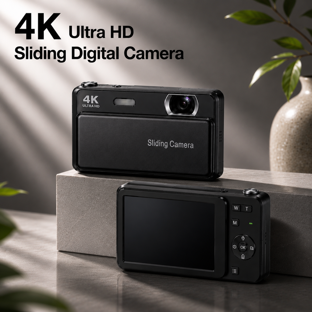 4K Ultra HD Sliding Digital Camera
