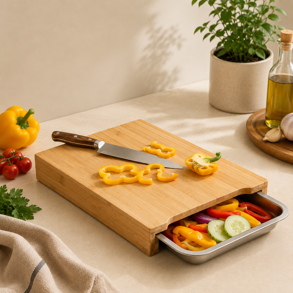 SlidePrep Cutting Board