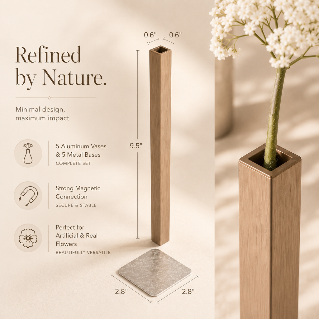 PetalStand Magnetic Vase