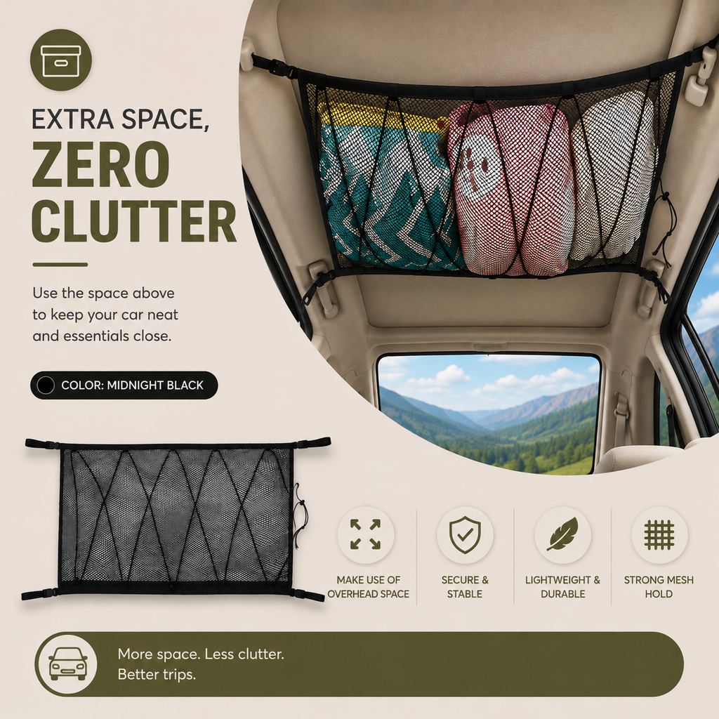 RoofPack Car Organizer
