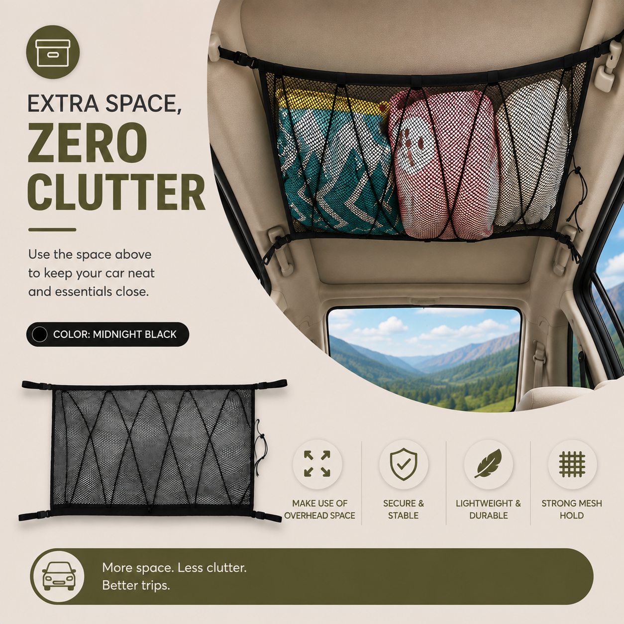 RoofPack Car Organizer