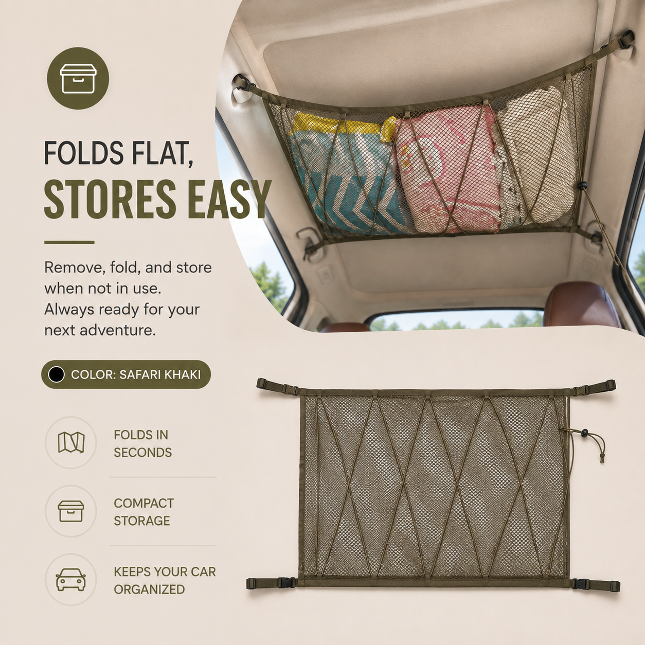 RoofPack Car Organizer