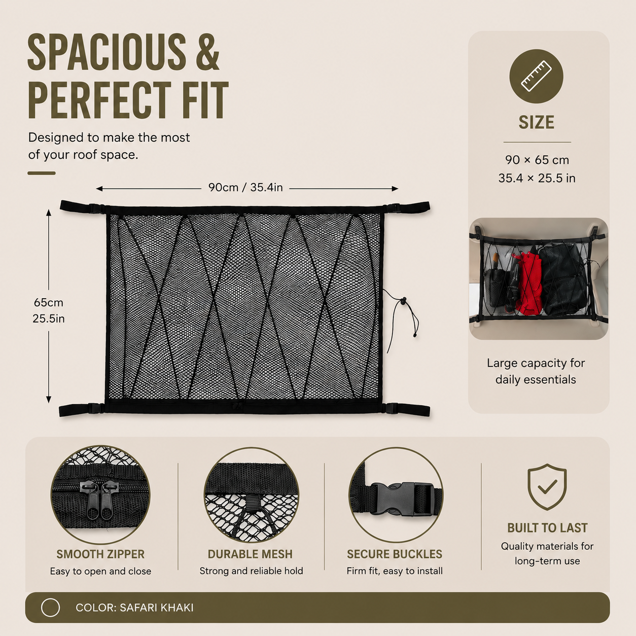 RoofPack Car Organizer