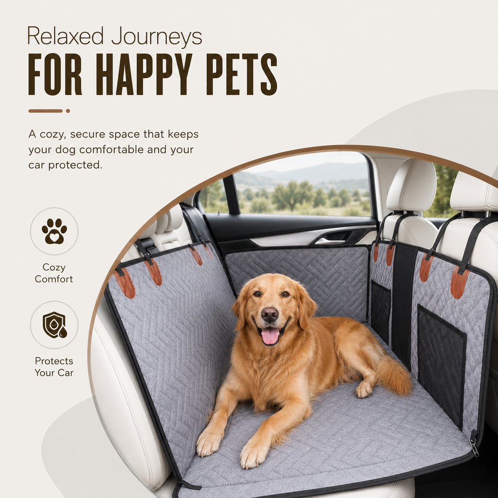 PawRide Car Bed