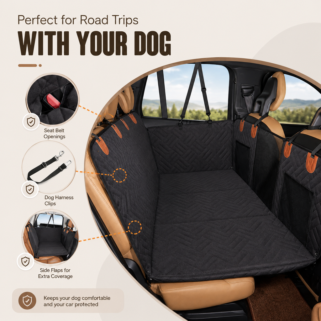 PawRide Car Bed