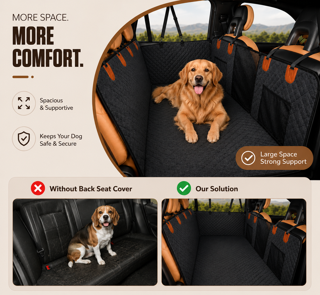 PawRide Car Bed