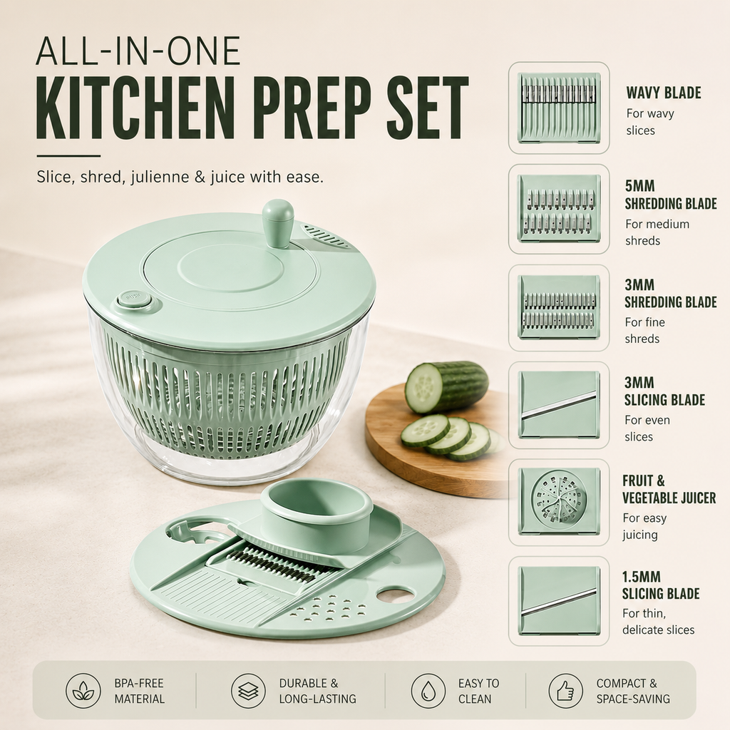 Slice&Spin Salad Maker