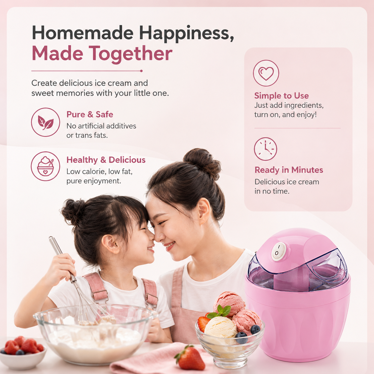 CreamyGo Ice Cream Maker