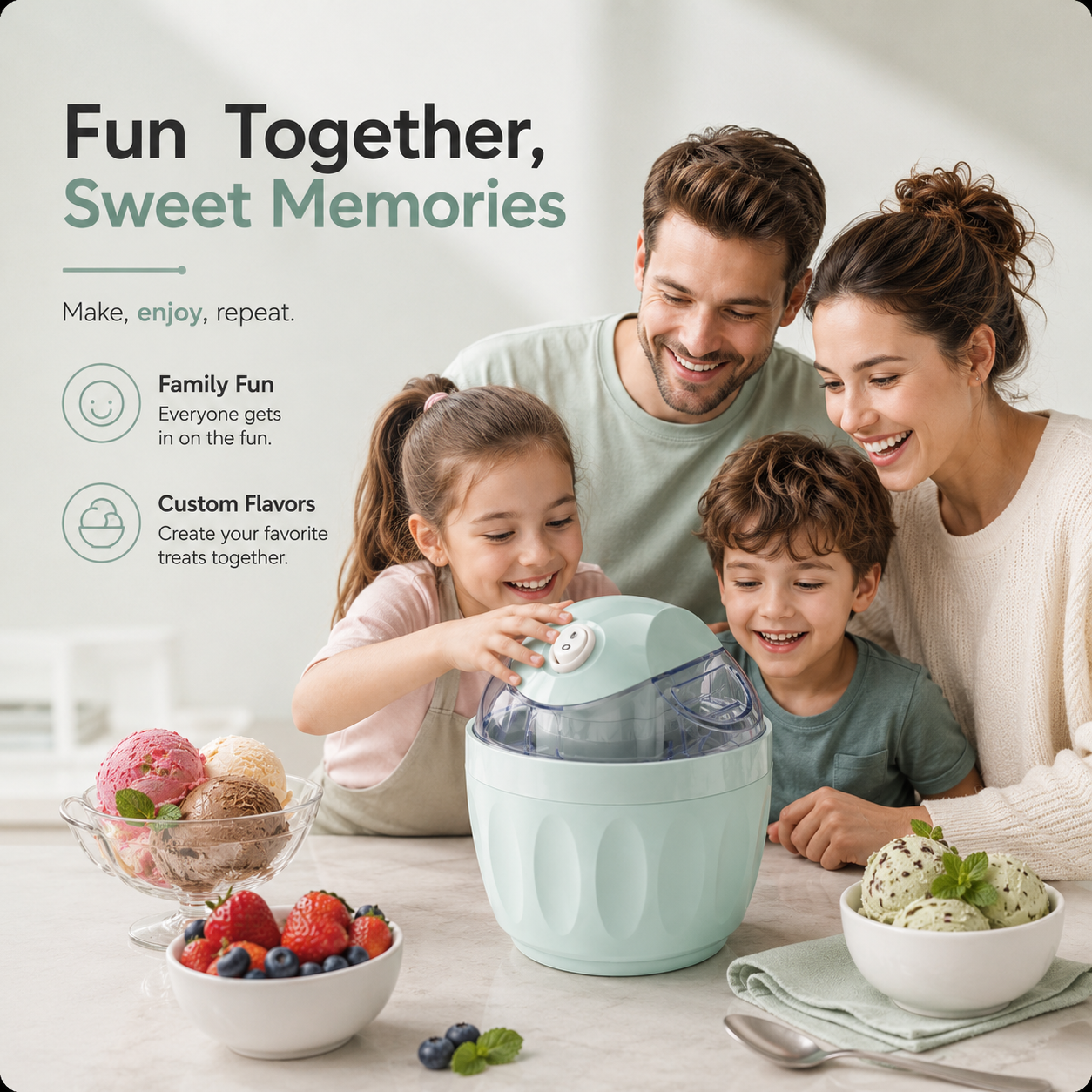 CreamyGo Ice Cream Maker
