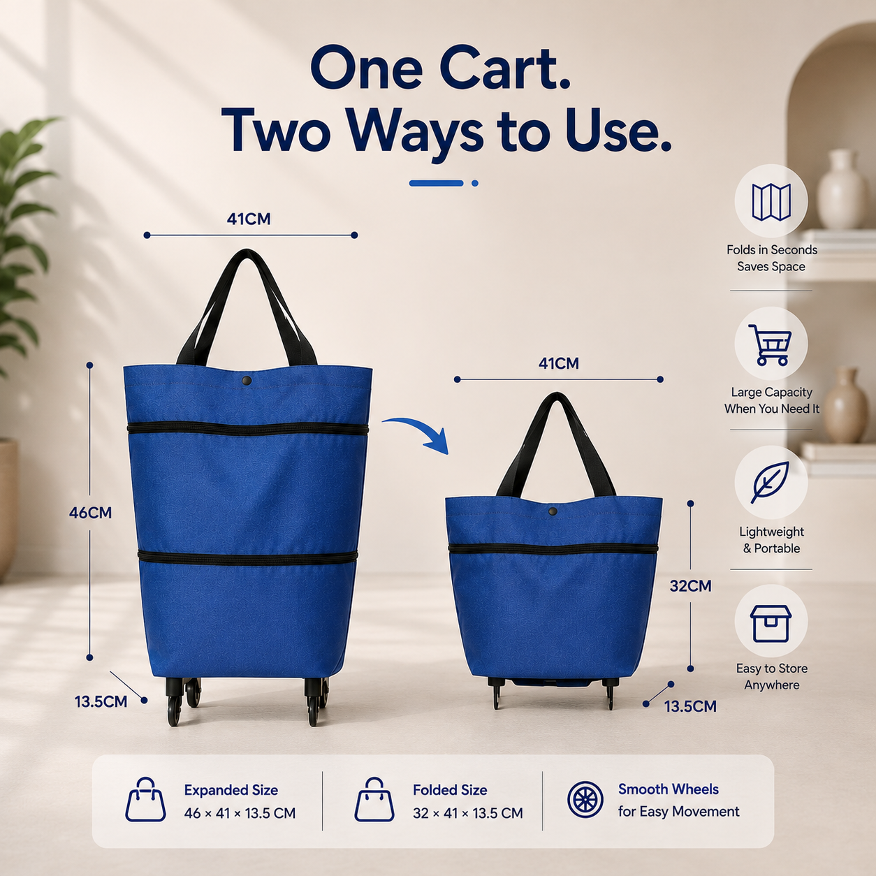 Fold&Roll Cart