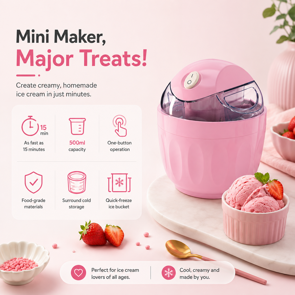 CreamyGo Ice Cream Maker