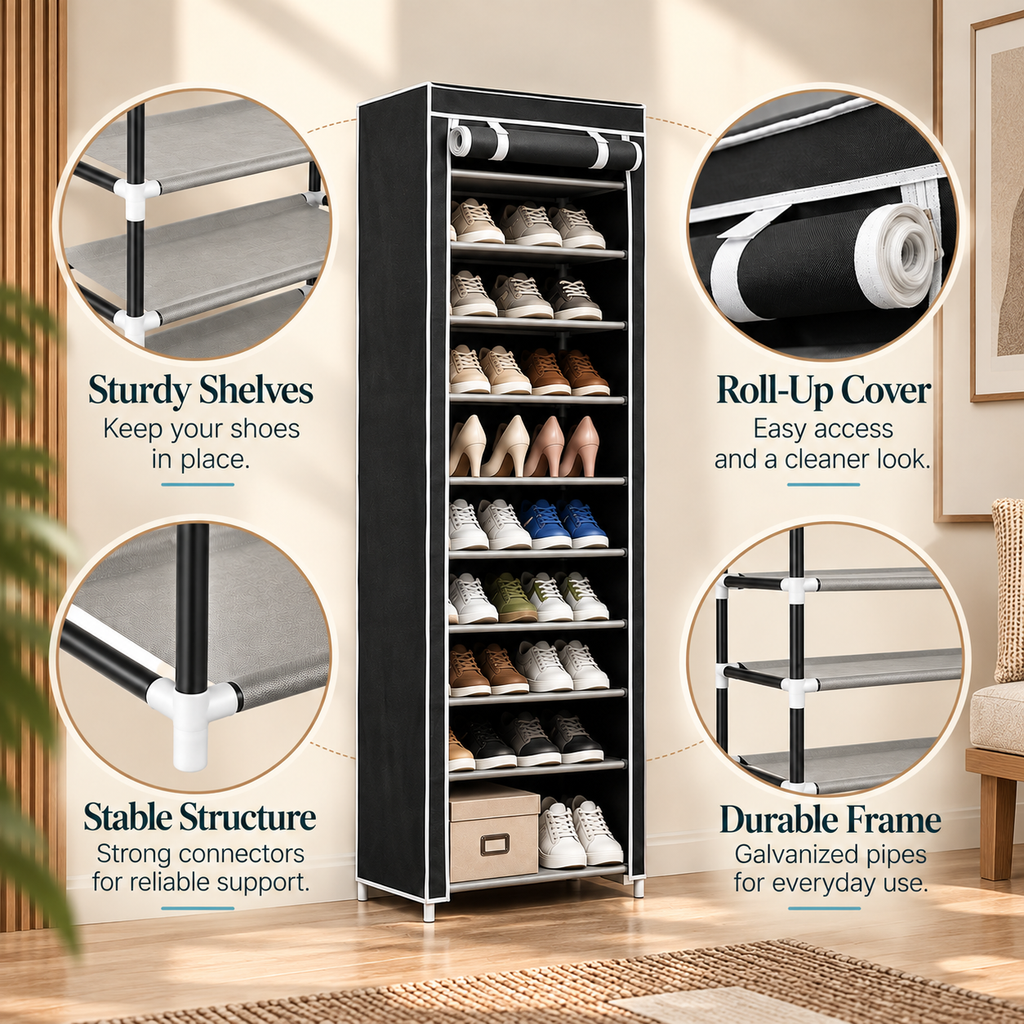 StepShelf Shoe Organizer