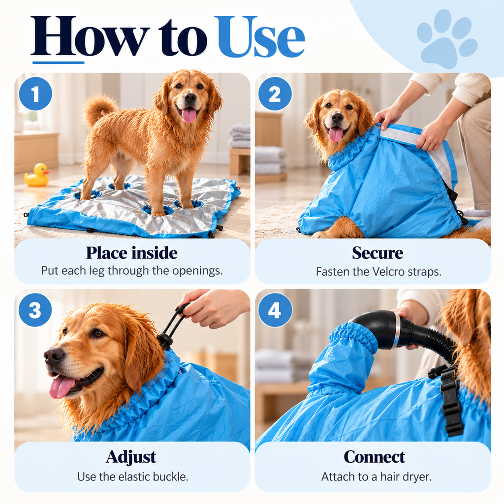 Puppy Drying Bag