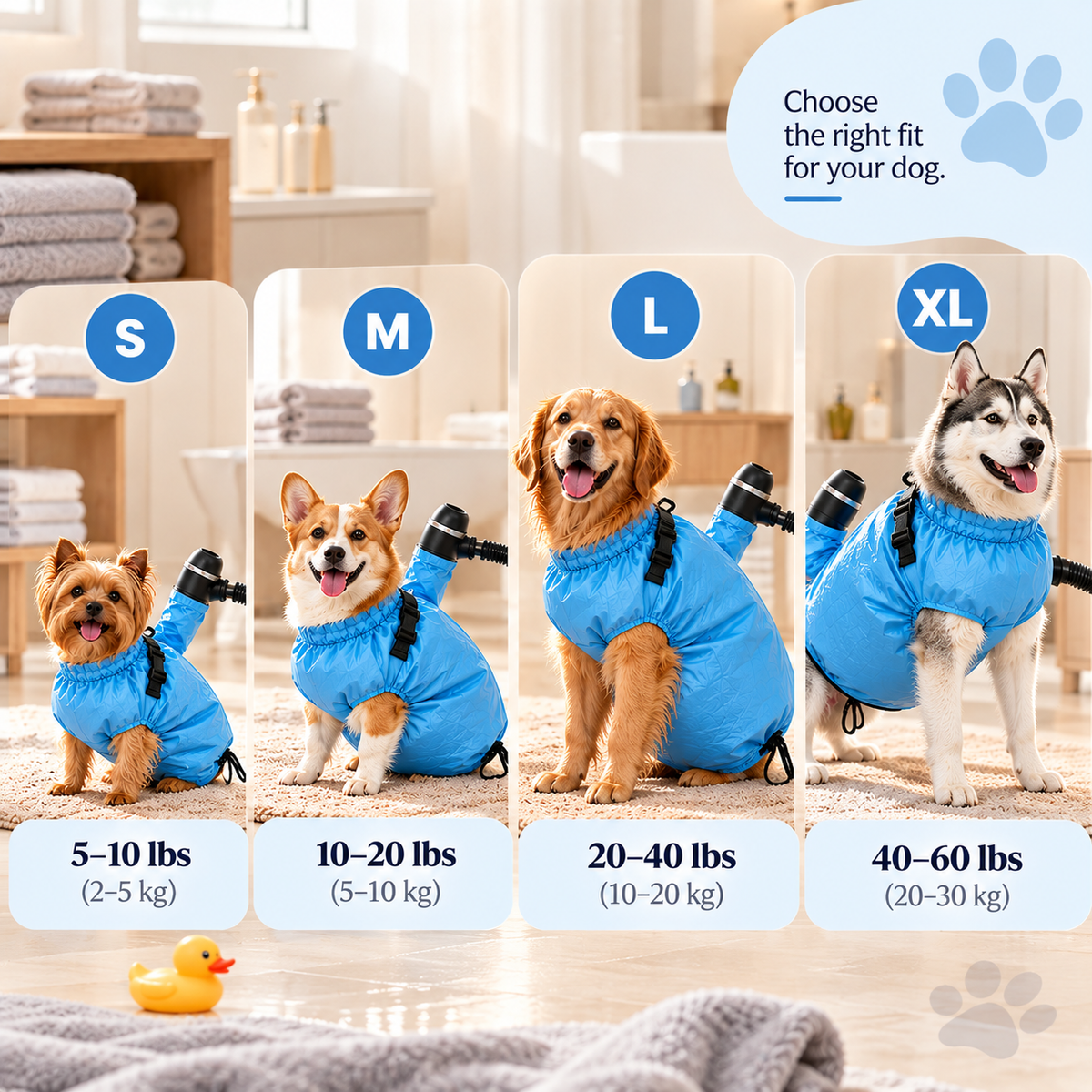 Puppy Drying Bag
