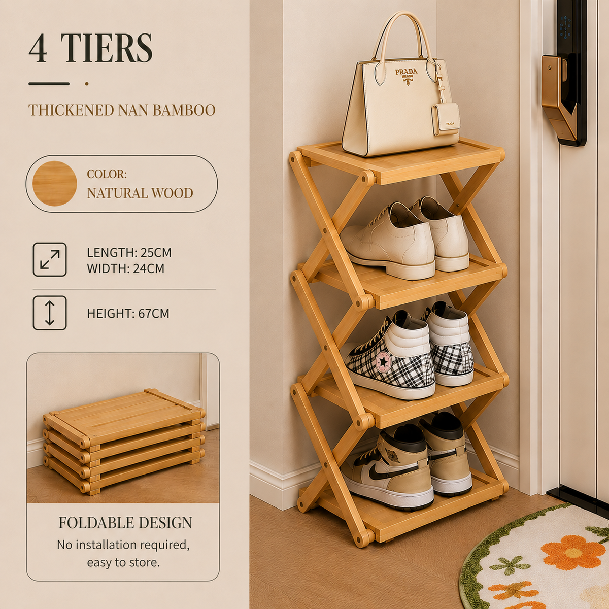 StoreUp Shoe Organizer
