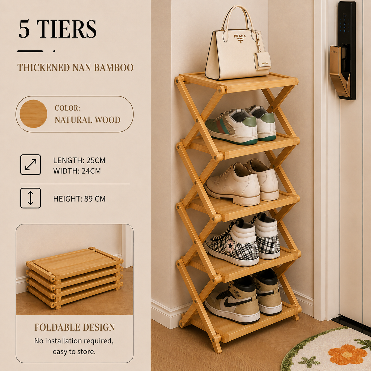 StoreUp Shoe Organizer