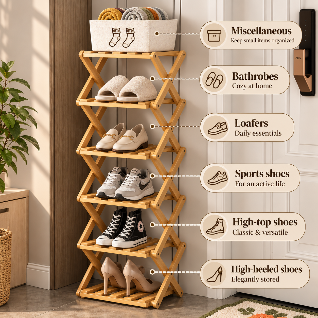 StoreUp Shoe Organizer
