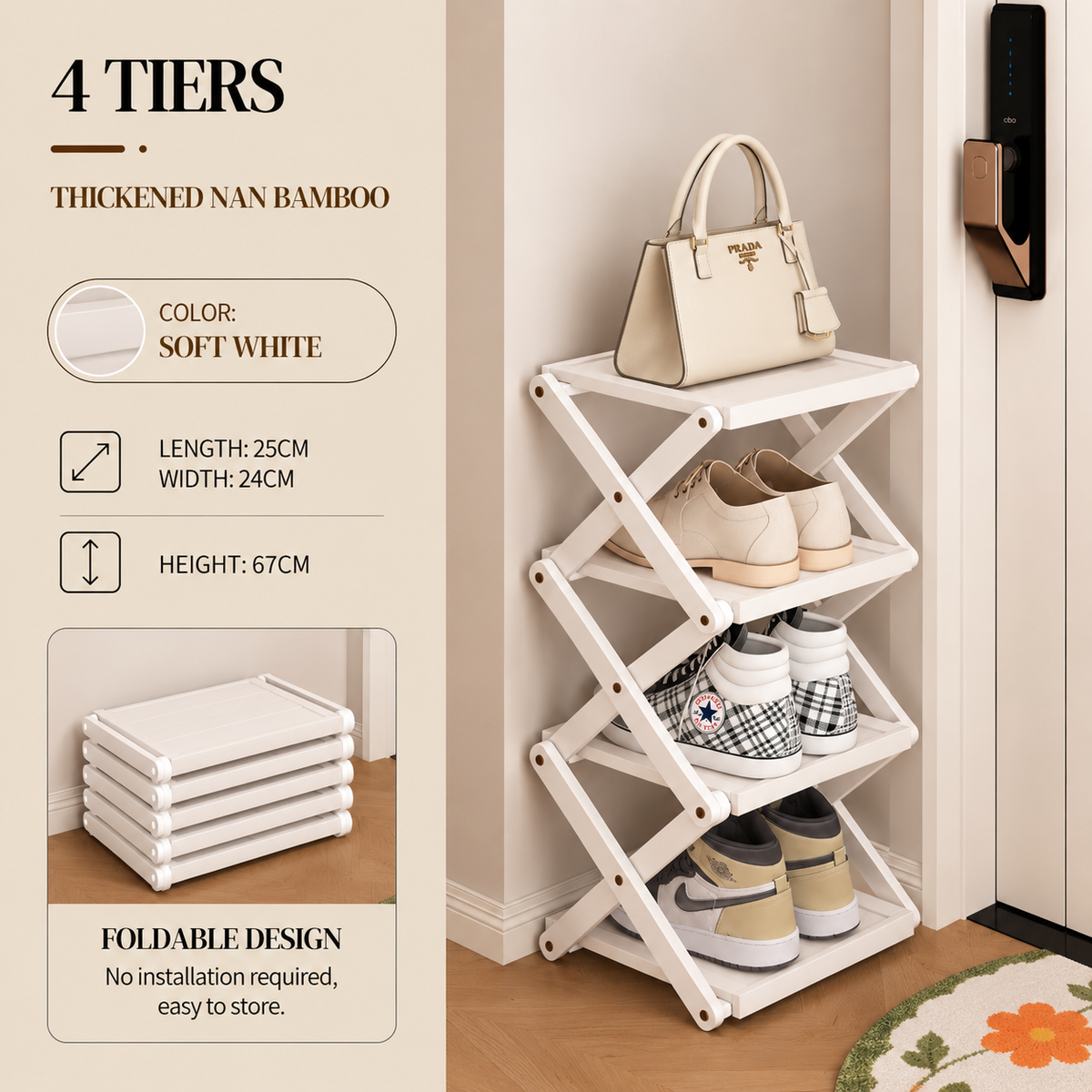 StoreUp Shoe Organizer
