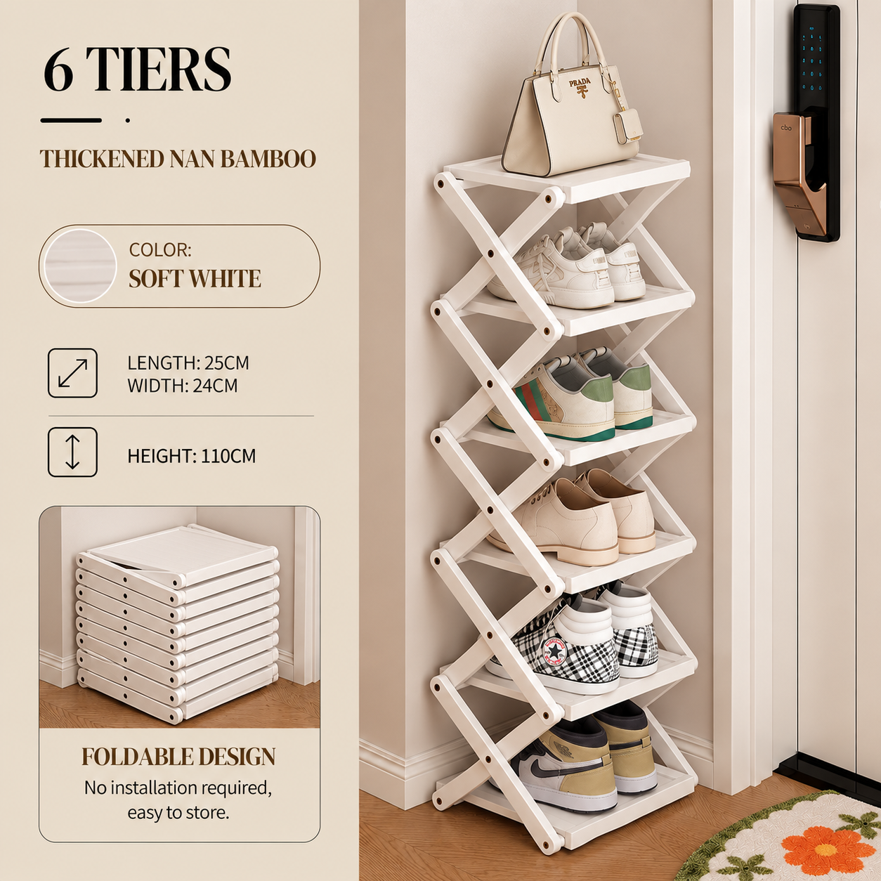 StoreUp Shoe Organizer