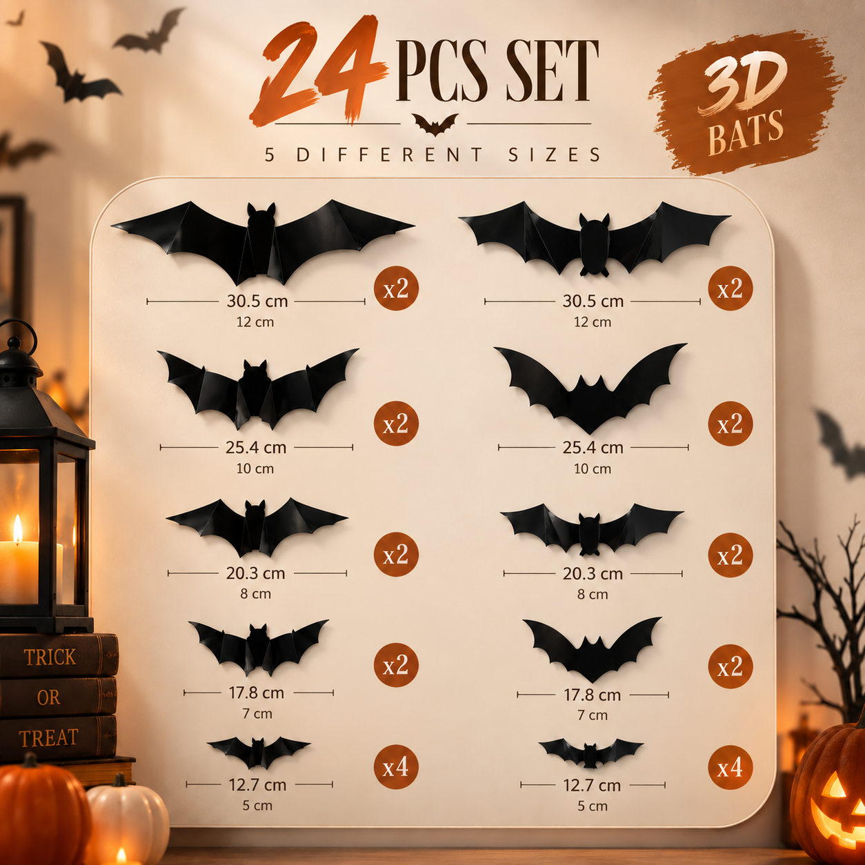 BooBats Wall Lights