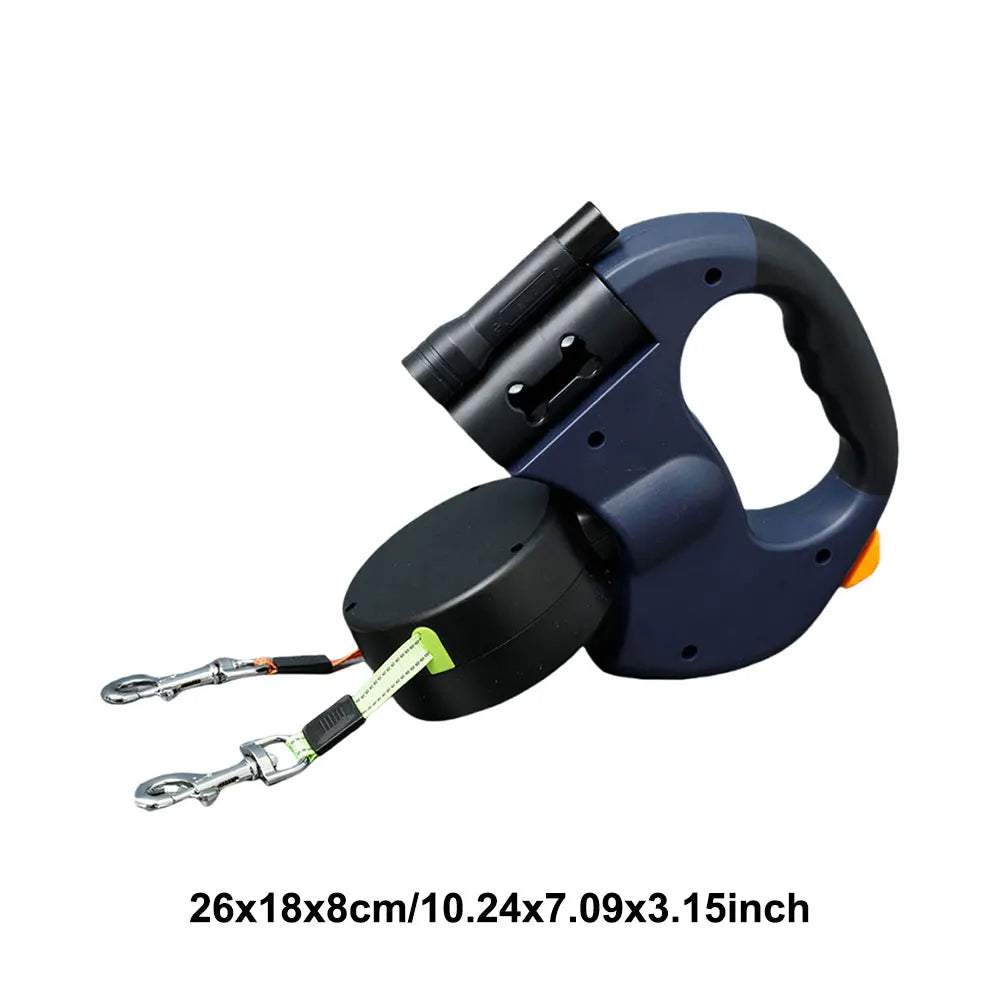 FlexiFriend™ Dual Dog Leash