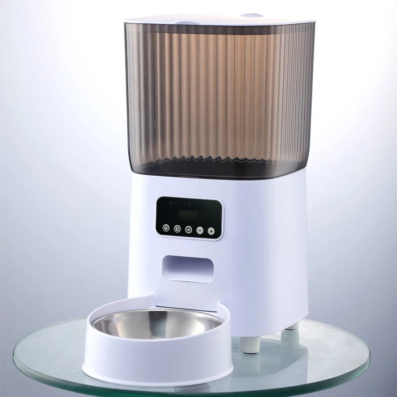 Automatic Cat Feeder with Wi-Fi & Camera