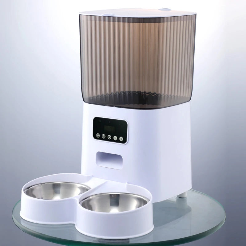 Automatic Cat Feeder with Wi-Fi & Camera