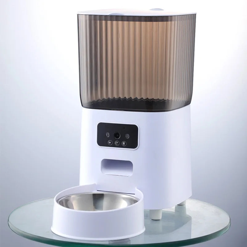 Automatic Cat Feeder with Wi-Fi & Camera