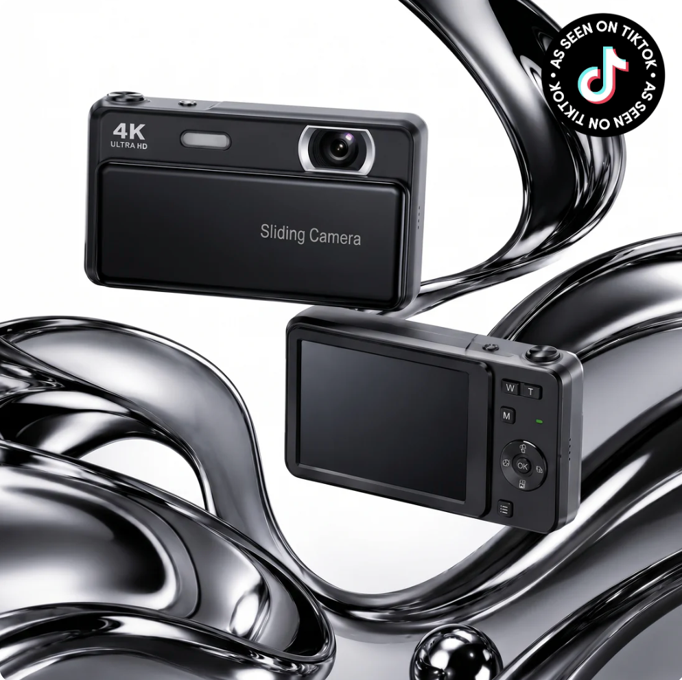 4K Ultra HD Sliding Digital Camera