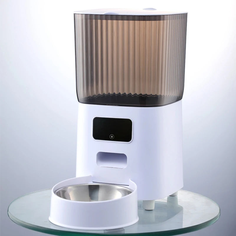 Automatic Cat Feeder with Wi-Fi & Camera