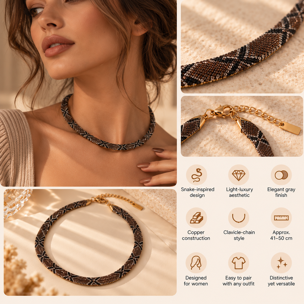 SnakeCharm Necklace